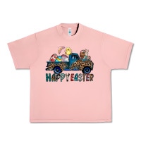 Salmon Happy Easter truck Urban Heavy Tee - CowhideDigitalArt