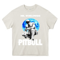 Cream merch mr worldwide pit bull Heavy Core Tee - artisFamous