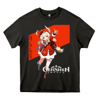 Asphalt Genshin Impact Klee Heavy Core Tee - artisFamous
