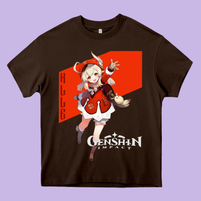 Genshin Impact Klee Heavy Core Tee Designed By Artisfamous