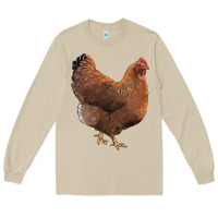 Mushroom new hampshire red chicken Long Sleeve Tee - LillyAllenDesigns