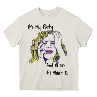 Cream It's My Party And I'll Cry If I Want To happy christmas Heavy Core Tee - artisFamous