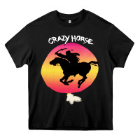 Black neil crazy horse Heavy Core Tee - artisFamous