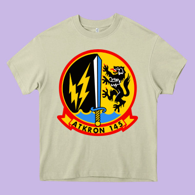Va 145 Attack Squadron Store Heavy Core Tee Designed By Artisfamous