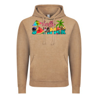 Vintage Coffee hello summer Vintage Hoodie - Artiststas