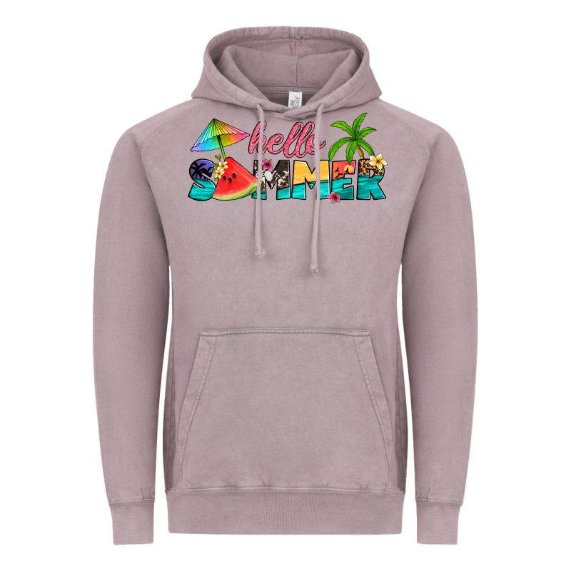 Hello Summer Vintage Hoodie by Artiststas | Teevron