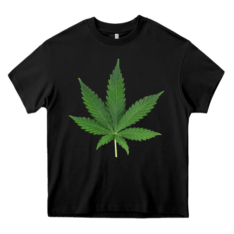 Weed Leaf Heavy Core Tee by artisFamous | Teevron