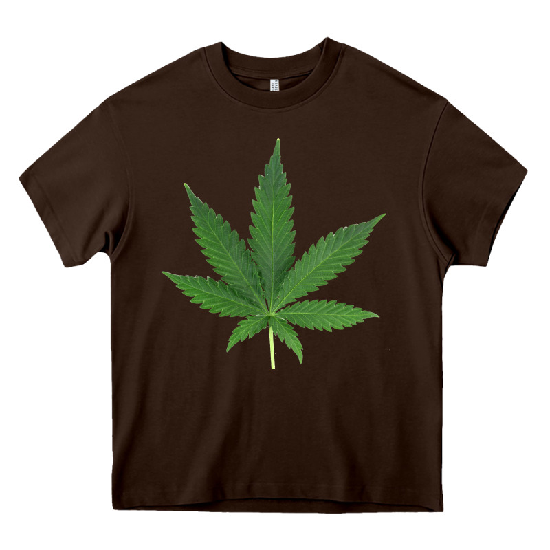 Weed Leaf Heavy Core Tee by artisFamous | Teevron