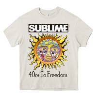 Cream sunflower sublime 40oz to freedom Heavy Core Tee - artisFamous