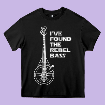 Rebel Bass Heavy Core Tee Designed By Artisfamous