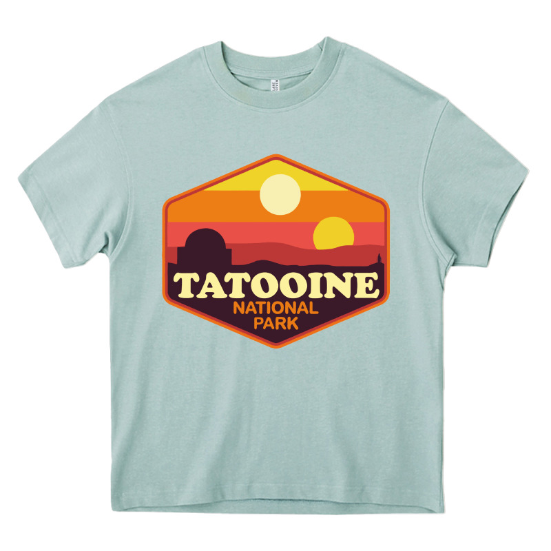 Tatooine National Park Heavy Core Tee by artisFamous | Teevron