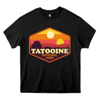Black tatooine national park Heavy Core Tee - artisFamous