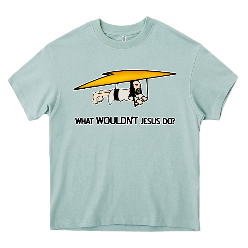 What Wouldnt Jesus Do Heavy Core Tee by artisFamous | Teevron
