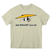 Mossy what wouldnt jesus do Heavy Core Tee - artisFamous