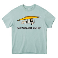 Arona what wouldnt jesus do Heavy Core Tee - artisFamous