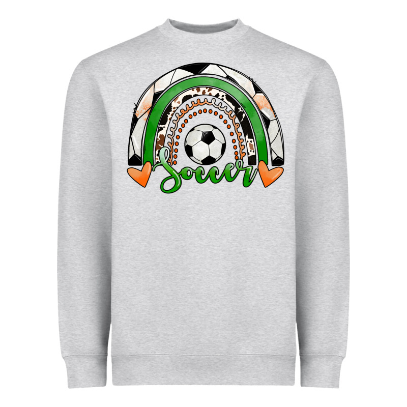 Soccer Rainbow Heavyweight Sweatshirt by RanaPortraitStore | Teevron