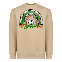 Mushroom Soccer Rainbow Heavyweight Sweatshirt - RanaPortraitStore