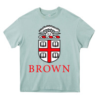 Arona brown university Heavy Core Tee - artisFamous