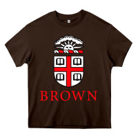 Chocolate Brown brown university Heavy Core Tee - artisFamous