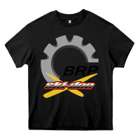 Black brp ski doo Heavy Core Tee - artisFamous