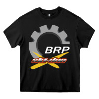 Black brp ski doo Heavy Core Tee - artisFamous