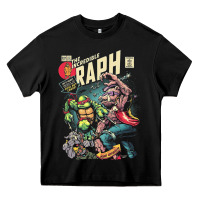 Black the incredible raph Heavy Core Tee - artisFamous