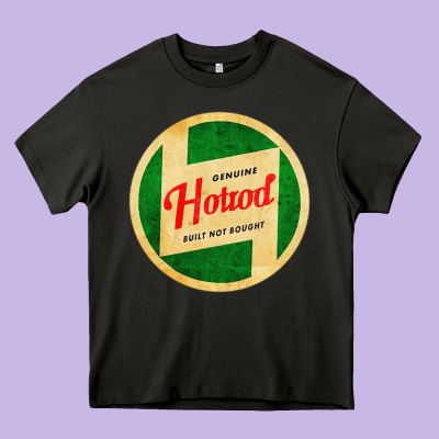 Hot Rod Built Not Bought Heavy Core Tee Designed By Artisfamous