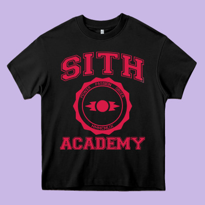 Sith Academy Heavy Core Tee Designed By Artisfamous