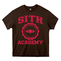Chocolate Brown sith academy Heavy Core Tee - artisFamous