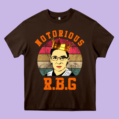 Rbg Heavy Core Tee Designed By Artisfamous