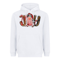 White joy with pig Heavyweight Hoodie - RanaPortraitStore