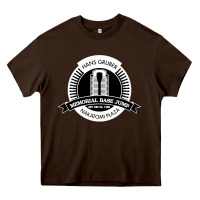 Chocolate Brown hans gruber day Heavy Core Tee - artisFamous