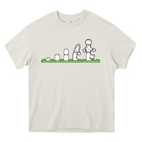 Cream lego Heavy Core Tee - artisFamous