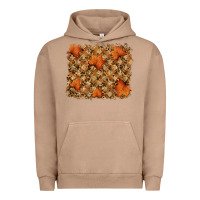Pigment Burro autumn leafe backround Urban Hoodie - RanaPortraitStore