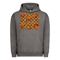 Pigment Tornado autumn leafe backround Urban Hoodie - RanaPortraitStore