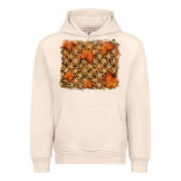 Sandshell autumn leafe backround Urban Hoodie - RanaPortraitStore