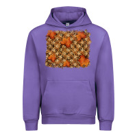 Tulip autumn leafe backround Urban Hoodie - RanaPortraitStore
