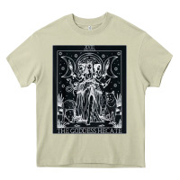 Mossy hecate tarot card triple moon goddess witch wiccan pagan Heavy Core Tee - artisFamous