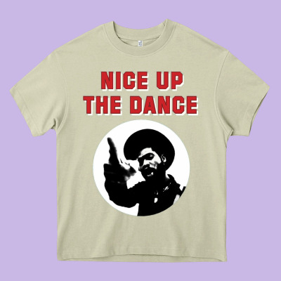 Nice Up The Dance Heavy Core Tee Designed By Artisfamous