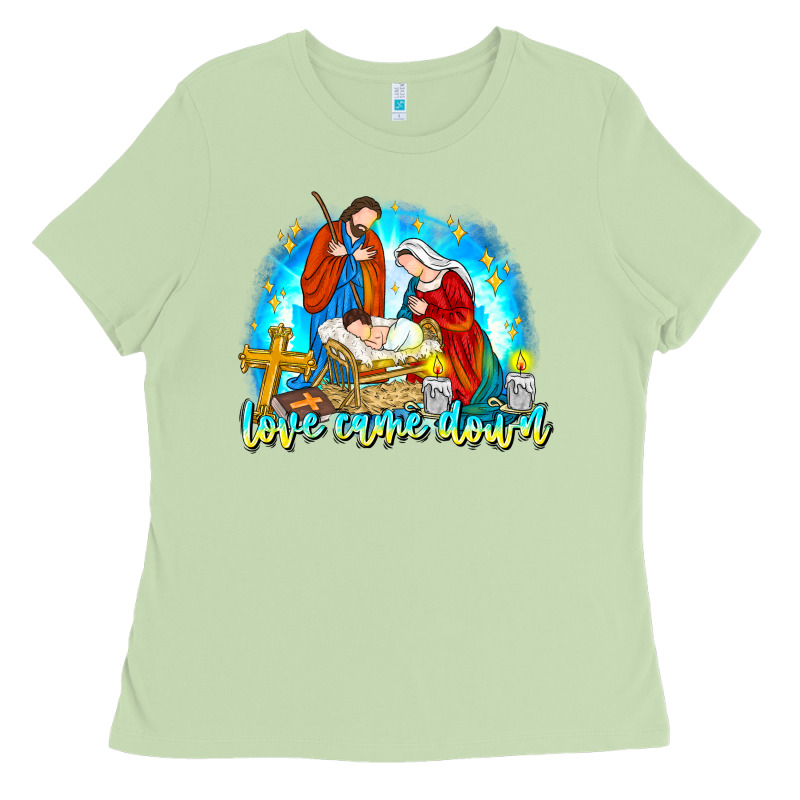 Love Came Down Ladies Tee by CowhideDigitalArt | Teevron