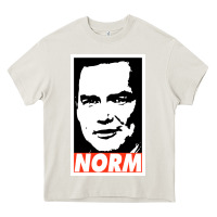 Cream norm macdonald Heavy Core Tee - artisFamous