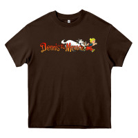 Dennis The Menace Funny Cartoon Movie Heavy Core Tee | Teevron