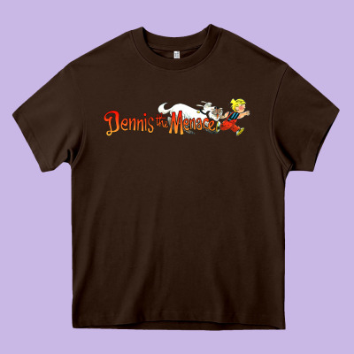 Dennis The Menace Funny Cartoon Movie Heavy Core Tee Designed By Artisfamous