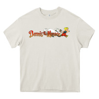 Cream Dennis the Menace funny cartoon movie Heavy Core Tee - artisFamous