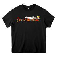 Black Dennis the Menace funny cartoon movie Heavy Core Tee - artisFamous
