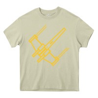 Mossy x wing starfighter Heavy Core Tee - artisFamous