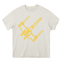 Cream x wing starfighter Heavy Core Tee - artisFamous