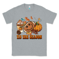 Heather Grey tis the season football Classic Tee - BarkalooDesign