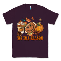 Plum tis the season football Classic Tee - BarkalooDesign