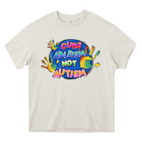 Cream Cure ableism not Autism Heavy Core Tee - FaDigitalArtStudio